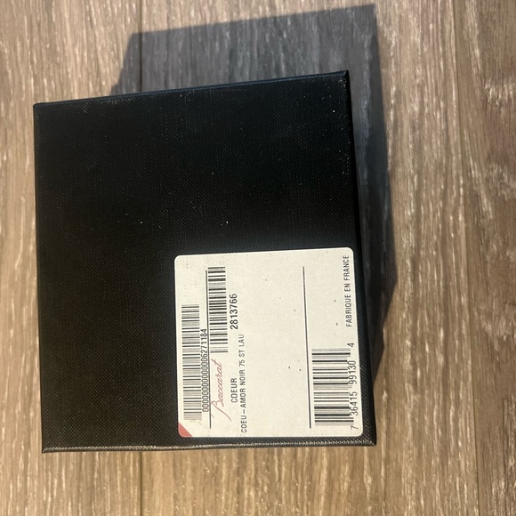 Baccarat Black Heart Accent - Picture 4 of 4